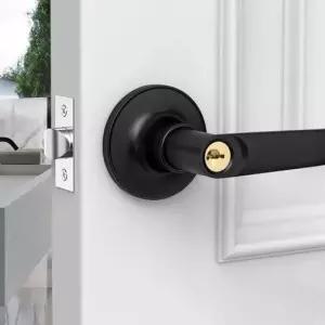 방문도어락 백세트조절 열쇠형 방문손잡이 두꺼운문 도어락 48-65