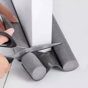 방음스펀지 패드 흡음재 방진 95x10cm 실리콘 도어 하단 씰 스트립 방수 제외 가드 더블 고무 폼 절연 방음