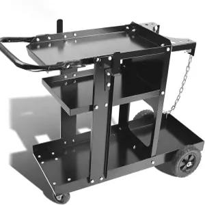 미그 용접 카트 테이블 상단 기계 내구성 밀러 병 캐비닛 400파운드 플라즈마 커터 보관 용량 장비