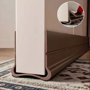 방음스펀지 패드 흡음재 방진 93cm 1개 자가 접착식 도어 하단 실링 스트립 PVC 갭 방풍 웨더 방음 펠트