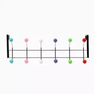 [생활] 스텐 도어후크 옷걸이 12구 도어훅 문옷걸이