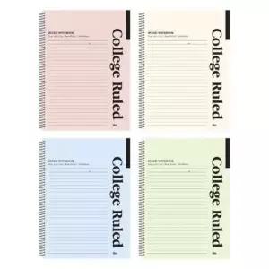 [문구/오피스] ibis 슬림 원링노트 심플컬러지 1박스 80개