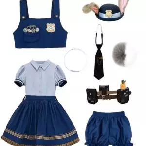 졸업사진 할로윈 래빗 10종세트 장교 파티 연극 반팔 코스튬