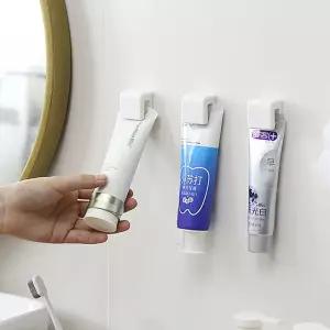 무타공 접착식 튜브 치약걸이 클립 LMCF-0062 치약걸이 치약짜개