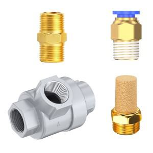 XQ170600 퀵 배기 밸브 실린더 릴리스 공압 에어 파이프 압력 해제