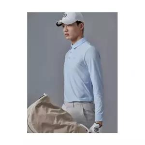 빈폴 BEANPOLE GOLF 남성 멜란지 긴팔 티셔츠 - 스카이 블루 BJ5141B70Q 290290
