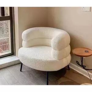 1인용 패브릭 미니쇼파 원룸 소파 화장대 의자 스툴