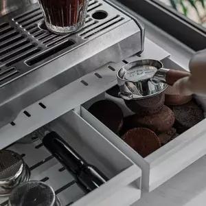 서랍형 넉 2구 넛 원두 탬퍼 찌꺼기통 업소용 슬래그 커피