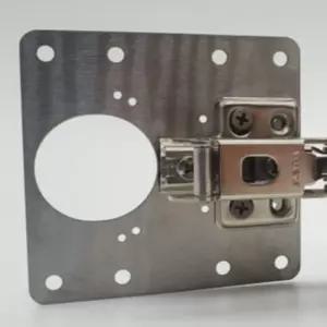 경첩보강판 90X90 타공철판 철판타공판 경첩보수판 보강플레이트