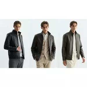 [헤스티지]26SS 남성 램스킨 가죽재킷