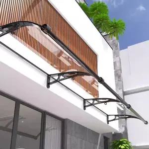 창문 캐노피 현관 비막이 빗물받이 렉산 발코니 차양