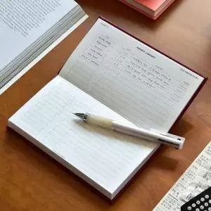 급여관리 양장형 지출관리 핸디 가계부 절약 계획표 플래너 1P