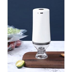 진공 충전식 휴대용 소형 과자 VACUUM 여행 충전 재밀봉 계란 기계