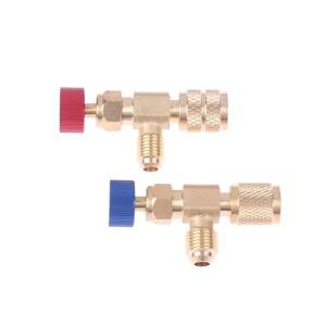 에어컨 플러스 안전 액체 밸브 냉매 진공 유지 보수 스위치 R22 감지 도구 DIY 액세서리 R410