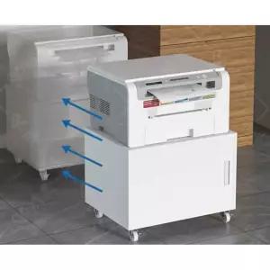 프린트거치대 프린터 선반 받침대 도어 철제 본체 단열