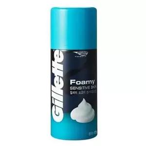 질레트 남성용 포오미 센서티브 스킨 쉐이빙폼 175ml