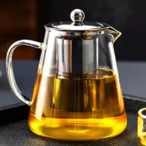 티주전자 차우리는 법랑 티포트 950ml 내열 강화유리