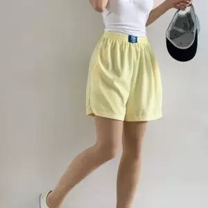 [신상오픈런]여자 타올숏팬츠 테리 면 와이드 바캉스룩 반바지 (35830245)