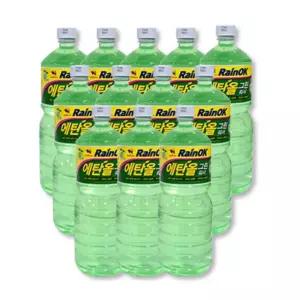 Bullsone 그린워셔액 1.8L 12개 에탄올워셔액 창문세정액