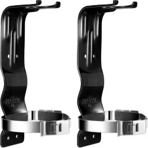 가정용 트럭 차량용 테르웬 2팩 소화기 스테인리스 홀더블랙 브래킷 벽걸이 5파운드 스틸