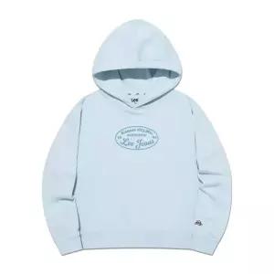 [백화점 정품] Lee 키즈 크롭 스웨트 후드 맨투맨 스카이블루 LK2501HD70SB