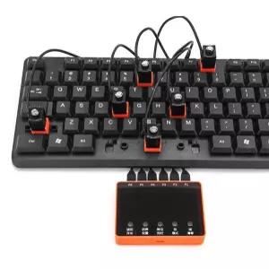 자동 키보드 오토클리커 저소음 게이밍 무선 사무용 매크로 타자연습 입력장치