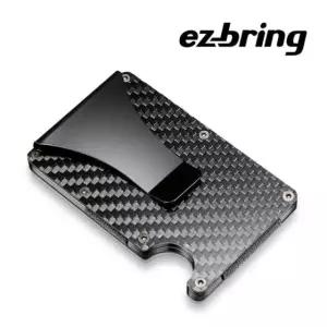 [유토피아]ez-bring 이지브링 항공소재 메탈카드지갑 머니클립 카본형 카본지갑 지갑 카드지갑 메탈지갑
