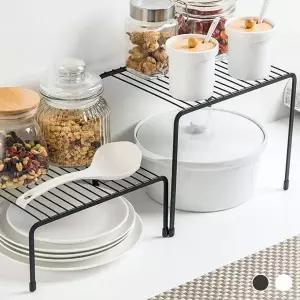 [콩심팥심]철제 싱크대 하부장 정리 언더 선반 양념장 상부장 다용도 하부