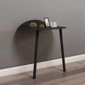 벽테이블 부착 식탁 반원 책상 선반 원형