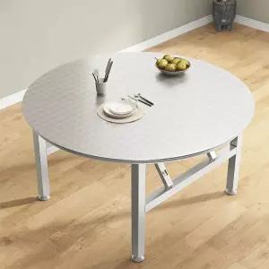 이동식 원형테이블 대형 스테인리스 접이식 업소용 식당 호텔 원탁 간이 탁자