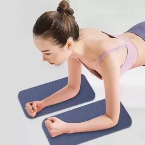 미니 요가 매트 안밀리는 얇은 요거 작은 TPE 10mm 2P 여행용 운동