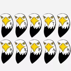 풀세트 커버 헤드 골프채 아이언커버 10개