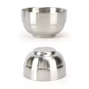 [유토피아]2중 스텐 27종 어린이 밥그릇 죽그릇 10x5.8cm 12호 작은밥그릇 스프그릇 어린이밥그릇 볼그릇