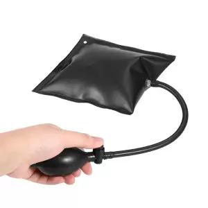 [유토피아]샷시 문틈 수평작업 리프팅 쿠션 블랙 웨지펌프 리프팅에어쿠션 창설치 문설치 도어설치 에어쿠