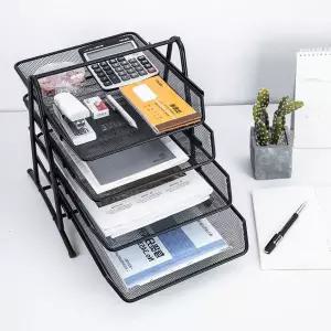 철제 지류함 이면지함 서류 정리대 문서함 A4 용지 보관함 서랍장