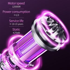 2025 신형 차량용 진공 청소기 고출력 무선 브러시리스 모터 강력한 에어 더스터 가전 제품용