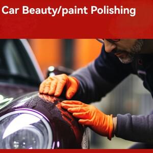 5인치 350W 가변 속도 전기 샌더 디스크 목공 페인트 연마 샌딩용 16개 포함