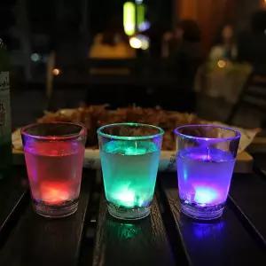 [유토피아]원샷 LED 소주잔 야 한잔 6P 원샷잔 LED소주잔 특이한소주잔 예쁜소주잔 예쁜술잔