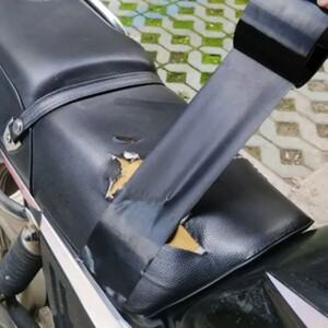 쿠션 수리에 사용되는 1 롤 검은 천 기반 접착 테이프 가죽 시트 소파 누출 내마모성