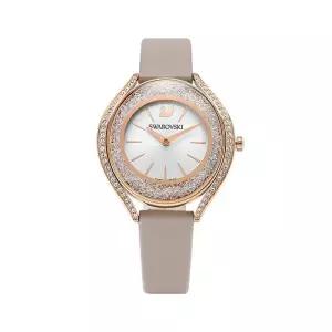 스와로브스키 5519450 Crystalline Aura 크리스탈 여성 가죽시계