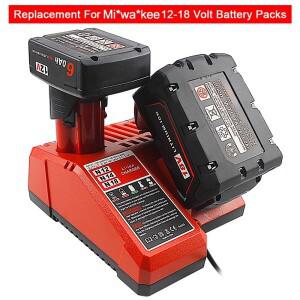 밀워키 M12 리튬 이온 배터리용 충전기 3A 고속 교체 48-11-2401