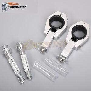 바이크 오토바이 핸드 가드 장착 홀더 클램프 마운트 키트 2228mm 핸들 바  Atv 쿼드 자전거 브러시