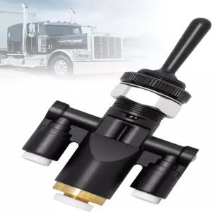 818-0007-000 피터빌트 379 켄워스 트럭용 에어 윈도우 토글 밸브 스위치 8180007000 교체