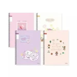 [문구] 초등학생 좁은칸 여아 슬림 무제 노트 10권 랜덤