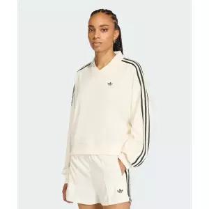 아디다스 테리 타월 브이넥 롱 슬리브 폴로 셔츠 KD1401 449610