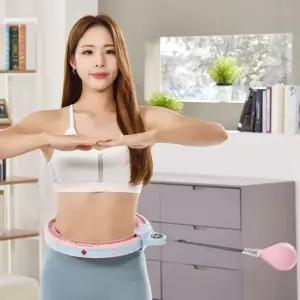 [유토피아]굿프렌드 신수지의 리본 훌라후프 GOOD-V11 허리 신수지 지압 뱃살 스마트훌라후프