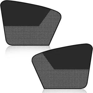 UHANBUT 차량 전면 유리창 선쉐이드 하프 쉐이드가 있는 마그네틱 자동차 앞유리 프라이버시 커튼 메시