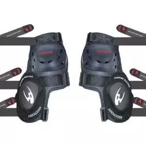 AKT 모터사이클 무릎 보호대 프로 도로 전용 굽힘 라이딩을 위한 야외 레이싱 보호