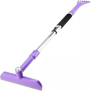 49.2 자동차 앞유리용 스노우 브러시 및 스 스크레이퍼 360° 회전 헤드와 오토 트럭 SUV용 폼 그립을 갖춘