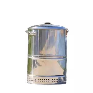 바베큐 훈연통 숯불 캠핑 화로 스모커 훈제 오븐 그릴 통삼겹 항아리 다기능 구이 바비큐